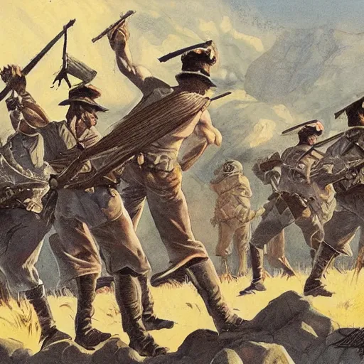 stout cortez with eagle eyes stared at the pacific and Stable