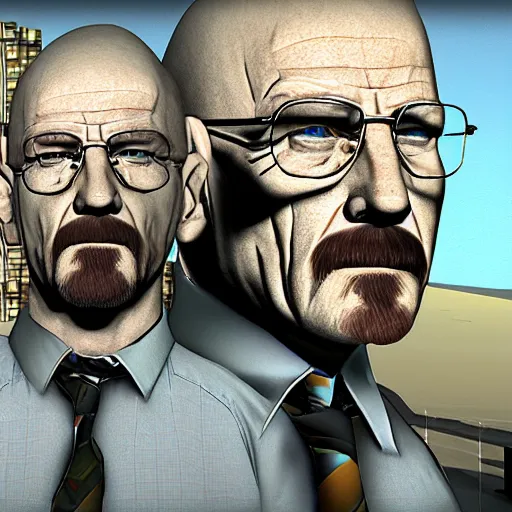 Image similar to walter white in garry's mod gm_construct