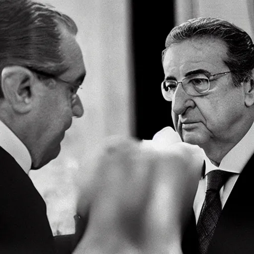 Image similar to still of florentino perez as the godfather