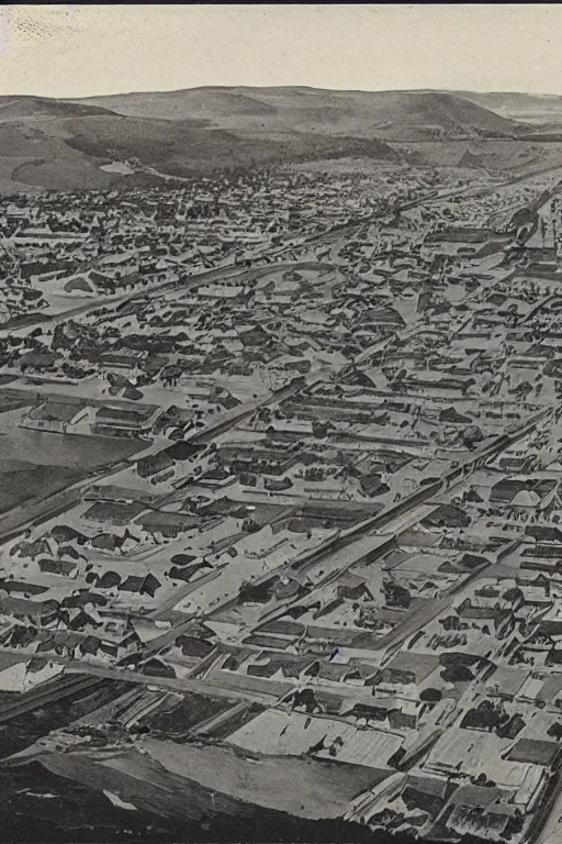 Image similar to 1 8 8 0 s view of lead city, south dakota. lead city is the location of the homestake mine