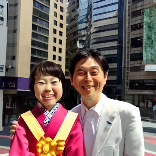 Image similar to photo of the Japanese manzai duo Downtown