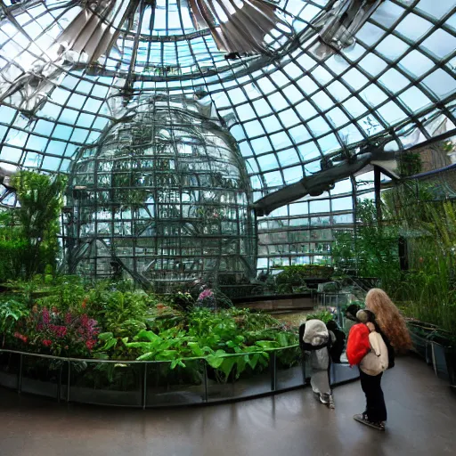 Prompt: biodome in nyc