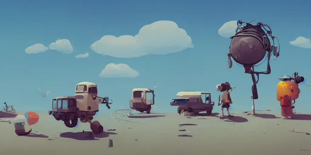 Prompt: beach vacation by Goro Fujita and Simon Stalenhag , 8k, trending on artstation, hyper detailed, cinematic