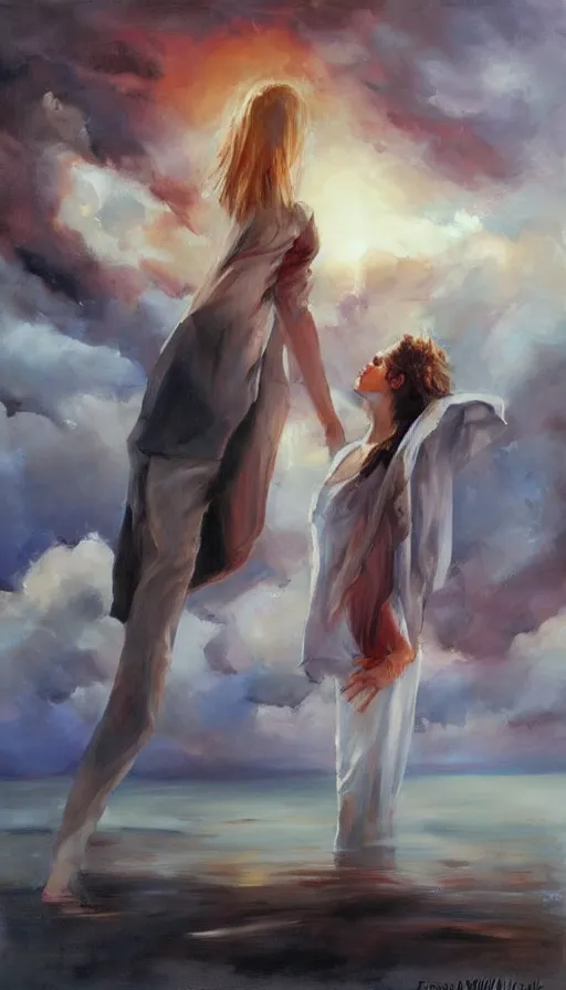 Prompt: the end of the world, by emilia wilk