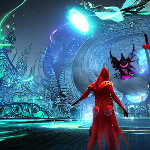 Image similar to otherland metaverse