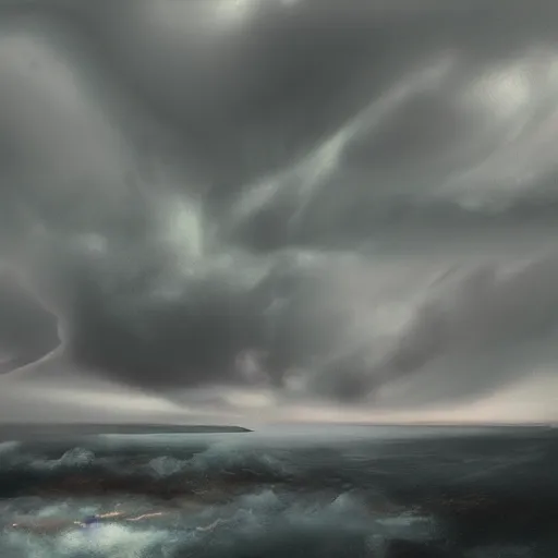 Image similar to storm is coming, i have regrets, digital painting, futured, ultra detailed