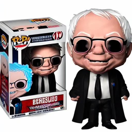 Image similar to bernie sanders funko pop