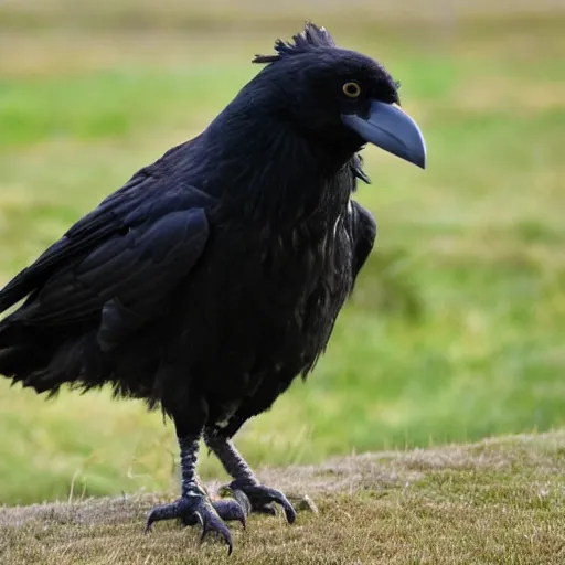 Image similar to a giant crow