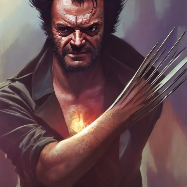 jack nicholson as wolverine, 1 wlop and krenz cushart | Stable ...
