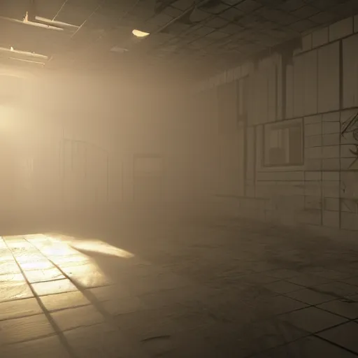 Image similar to SCP 096, highly detailed, unreal engine 5, studio lighting