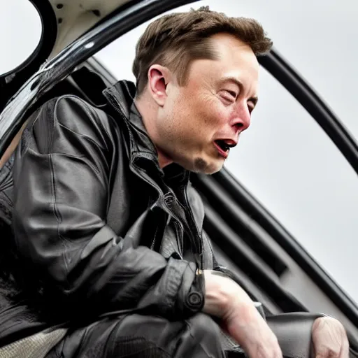 Image similar to elon musk as a wasp