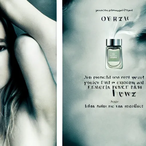 Image similar to fragrance advertising campaign by werner herzog