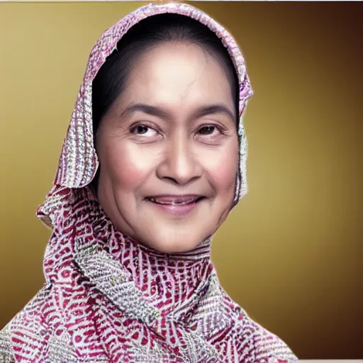 Image similar to kartini, perfect faces