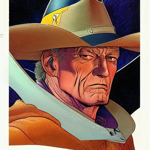 Prompt: jean giraud and moebius and don lawrence and alex ross and john romita jr, gouache and wash paints, smooth focus, sharp details, detailed details, bokeh, 4 k, fine 5 k details, fine details, fine intricate, fine facial proportionate, fine body proportionate / life as hopeless