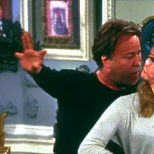 Prompt: alex jones starring in full house, tv capture