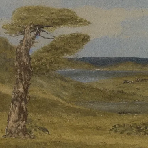 Image similar to a painting in the style of ferdinand leeke