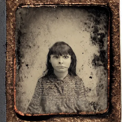 Image similar to tintype photo of rotting pumpkin