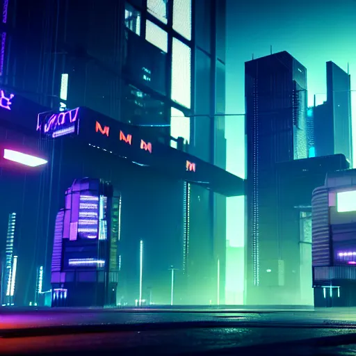 Prompt: cyberpunk city, octane render, volumetric light, realistic, hdr, cinematic