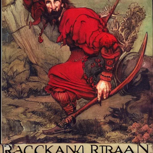 Image similar to rackham the red