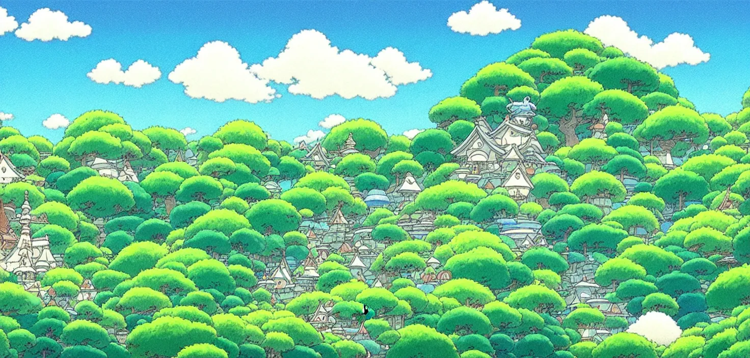 Image similar to exquisite studio ghibli landscape