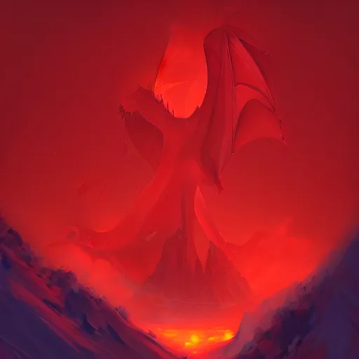 Prompt: a red scale!!!! from a ( ( ( dragon ) ) ), digital art, trending on artstation