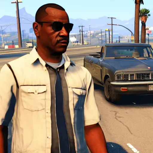 Image similar to CJ in GTA 5