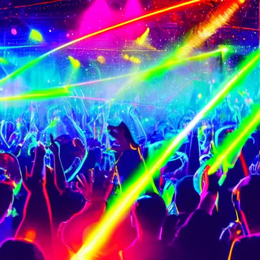 rave party wallpaper