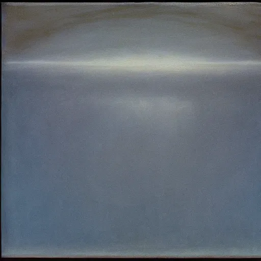 Image similar to the abstract painting'arctic void ', by caspar david friedrich, by rothko