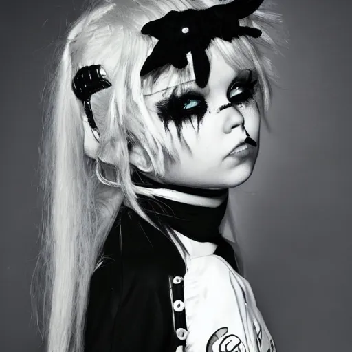 Image similar to kerli koiv teenage punk rock photography