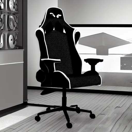 Image similar to gaming chair as a toilet realistic 4 k studio photo