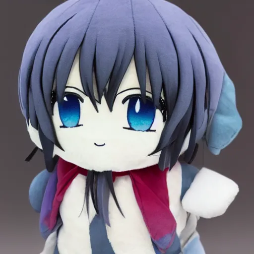 Image similar to cute fumo plush of columbine