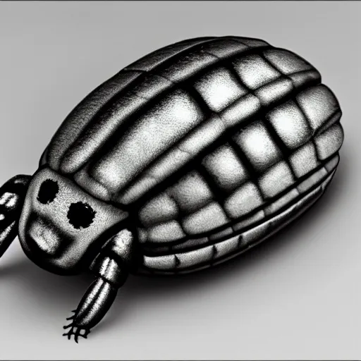 Image similar to cute! pillbug, 8 k, hd