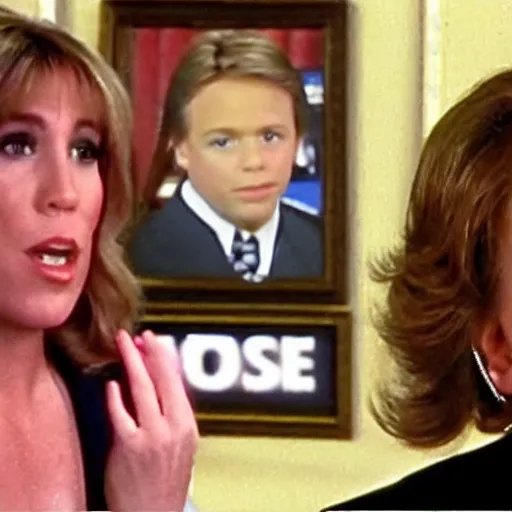 Prompt: alex jones starring in full house, tv capture