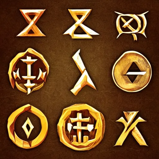 Image similar to dwarves runes