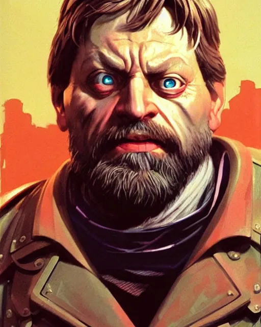 Prompt: zizek as a cyborg. 1 9 8 0 s dystopian soviet russia, propaganda screens. unreal engine, fantasy art by jesper ejsing. faithfully depicted facial expression, perfect anatomy global illumination, radiant light, detailed and intricate environment