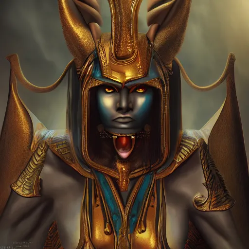 Prompt: anubis of the underworld, concept art, masterpiece, digital art, ultra detailed, sharp focus, cinematic lighting, 8 k hd resolution