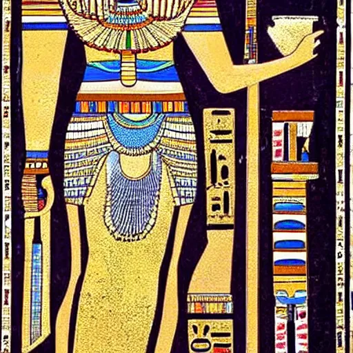 Prompt: An egyptian goddess
