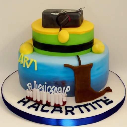 Image similar to scientific cake