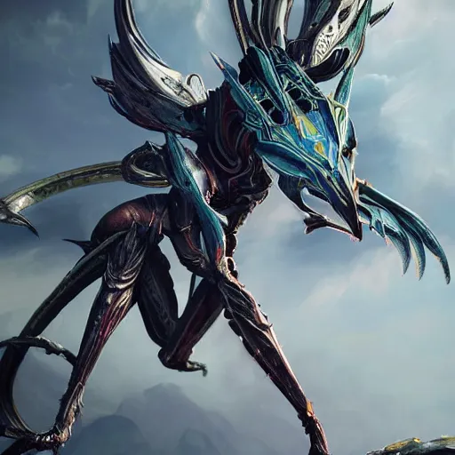 Prompt: high quality bug pov of a beautiful and stunning giant valkyr female warframe, as an anthropomorphic dragon, doing an elegant pose over you, a giant warframe dragon paw looms over you, about to step on you, unaware of your existence, slick elegant design, sharp claws, detailed shot legs-up, highly detailed art, epic cinematic shot, realistic, professional digital art, high end digital art, furry art, DeviantArt, artstation, Furaffinity, 8k HD render, epic lighting, depth of field