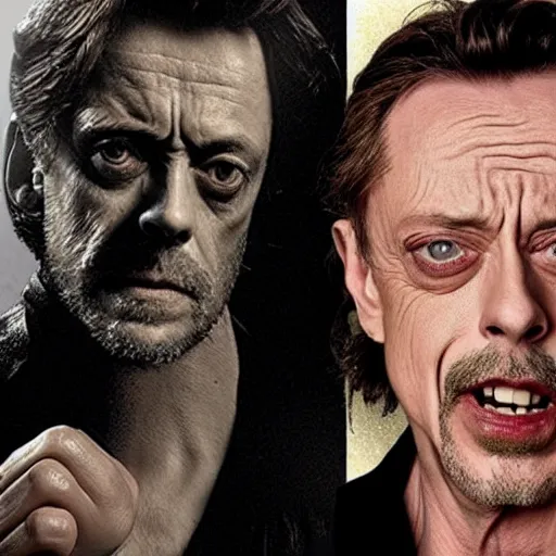 Image similar to Steve Buscemi as wolverine