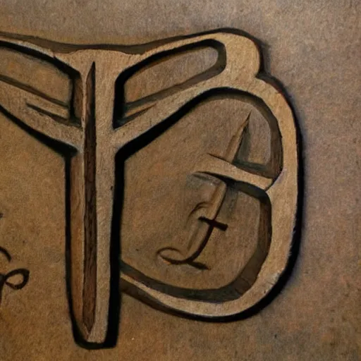 Image similar to carving of a norse rune