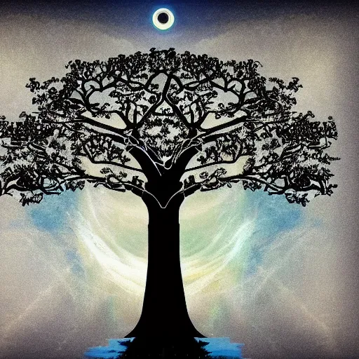 Prompt: The tree of life, top image of all time on /r/ComputerGraphics subreddit