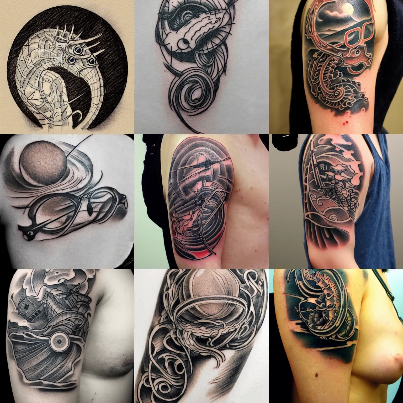 Chest Half Sleeve Tattoo Designs - Best Tattoo Ideas Gallery