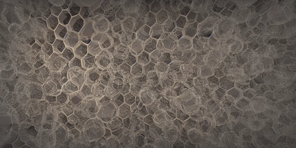 Image similar to honeycomb asymmetric melted big bubbles, on white background, 8k resolution, best color graded, vray beautiful, subsurface scatter, hyper-realistic render, octane render