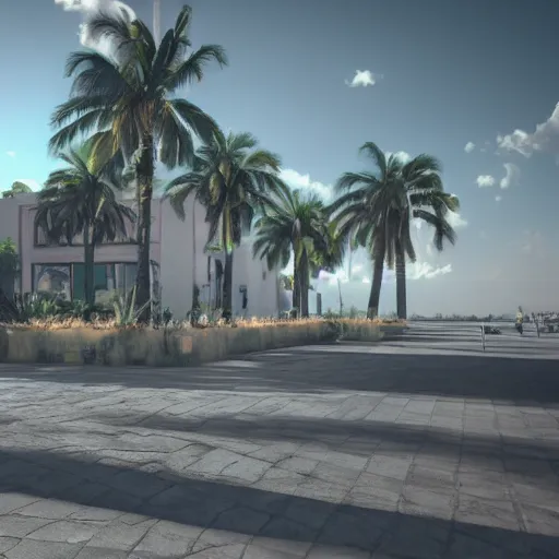 Image similar to mexico in the future, octane render, unreal engine,