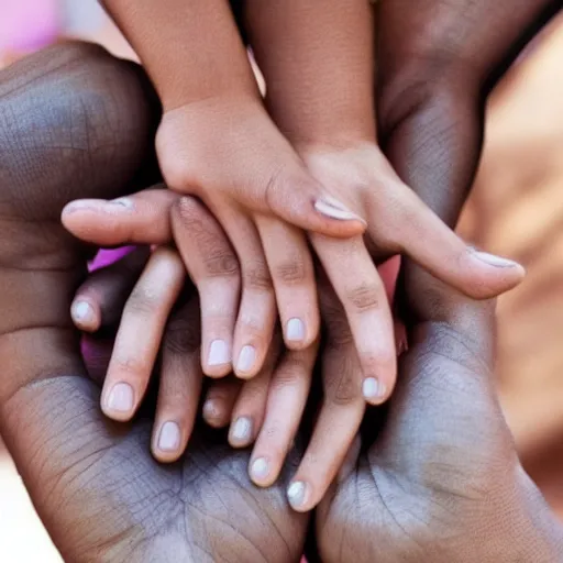 Prompt: photo of human hands, very detailed