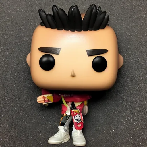 Prompt: funko pop of isaac foster