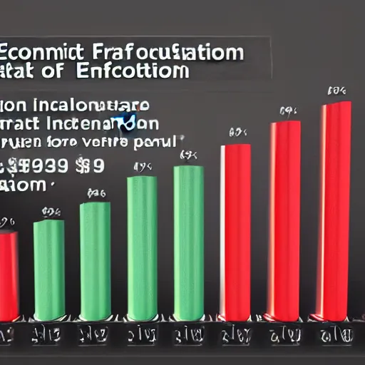 Prompt: portrait of economic inflation