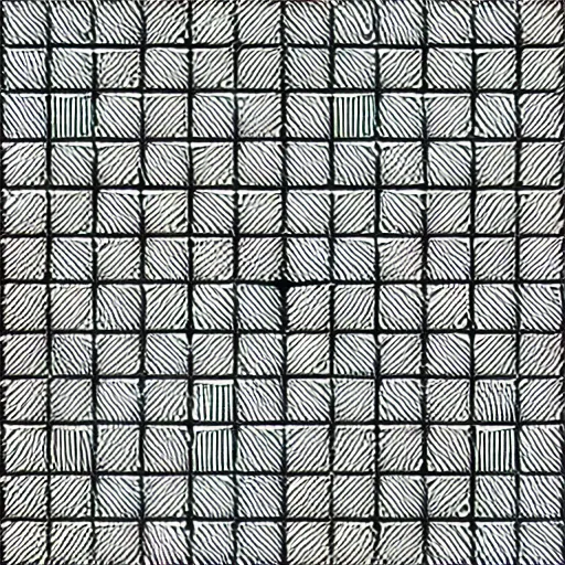 Image similar to a black and white abstract background with squares, a raytraced image by victor vasarely, behance, op art, tesseract, quantum wavetracing, ambient occlusion