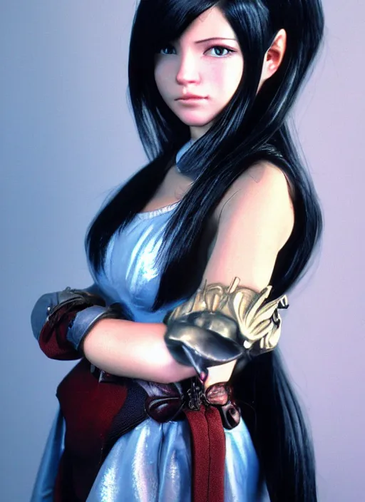 Image similar to a full portrait photo of real - life princess garnet dagger final fantasy ix, f / 2 2, 3 5 mm, 2 7 0 0 k, lighting, perfect faces, award winning photography.